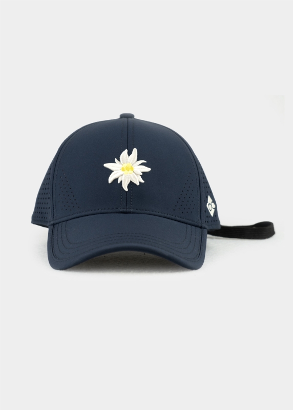 Cap "Edelweiß Outdoor v2" - dunkelblau (Curved)